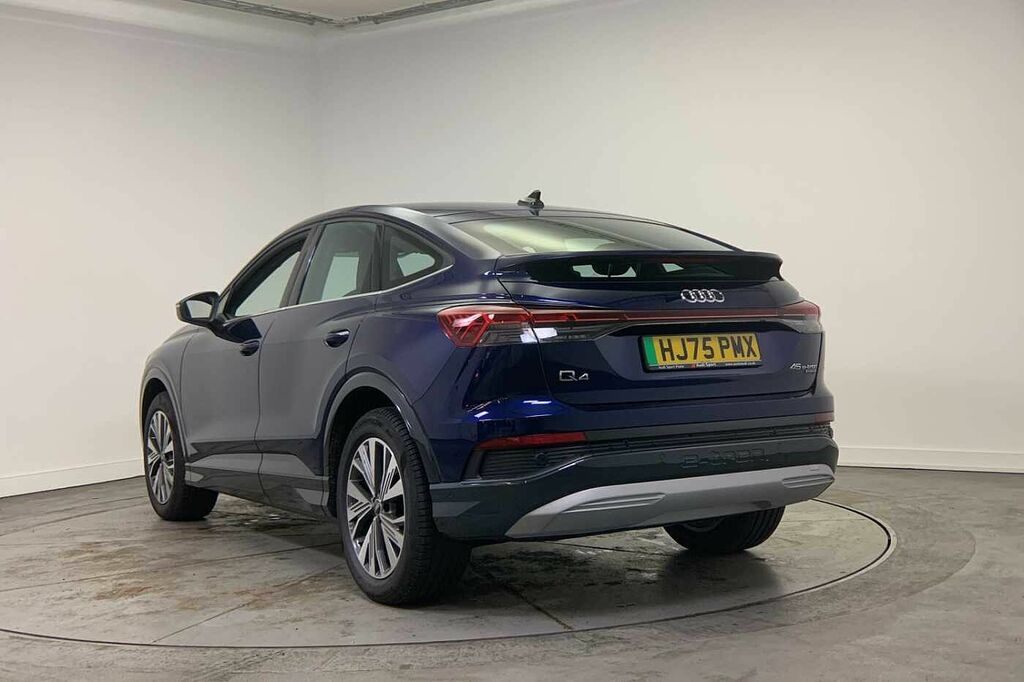 Audi Q4 E Tron Q4 Sportback Sport 45 E-tron Quattro 210,00 Kw - 2 Blue #3