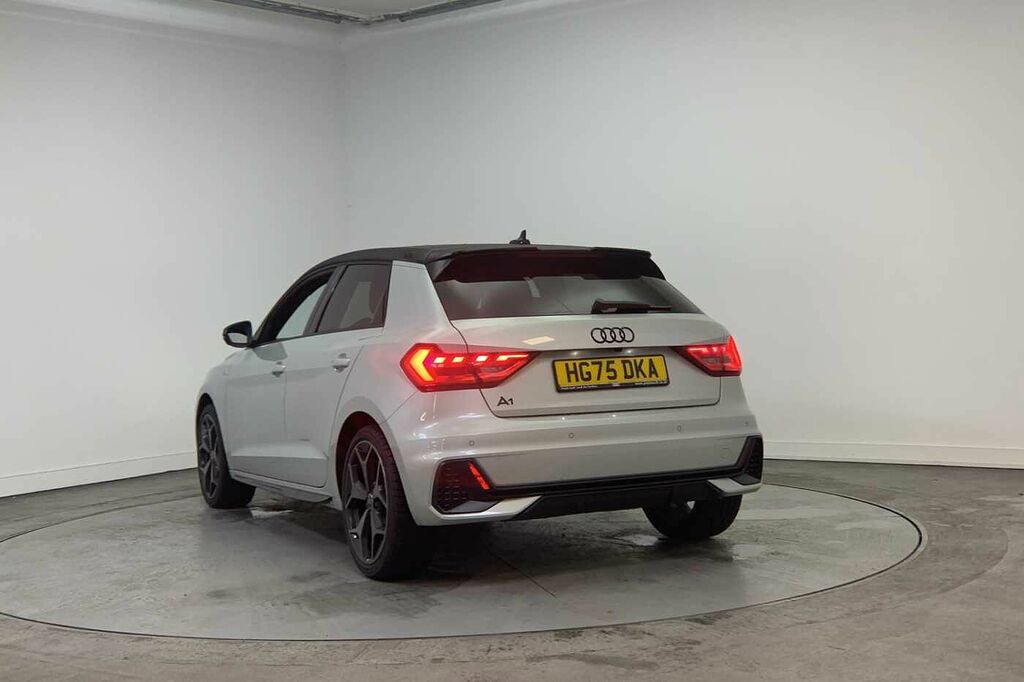 Audi A1 Black Edition 35 Tfsi 150 Ps S Tronic - 2025 HG75DKA Silver #3
