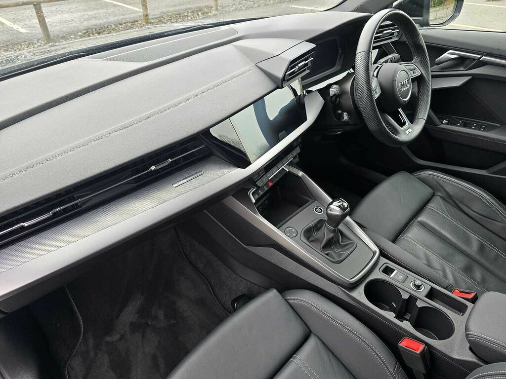 Audi A3 S Line 35 Tfsi 150 Ps 6-Speed - 2023 WJ73HSA Black #2