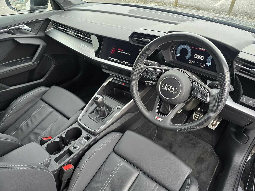 Audi A3 S Line 35 Tfsi 150 Ps 6-Speed - 2023 WJ73HSA Black #6