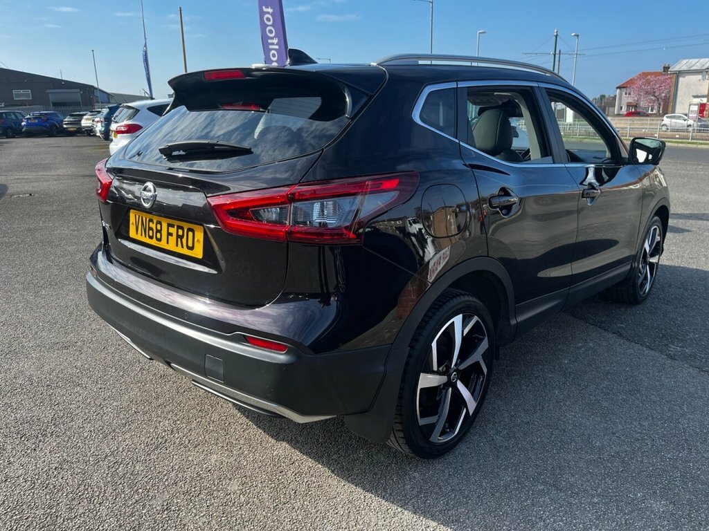 Nissan Qashqai 1.5L Tekna VN68FRO Black #6