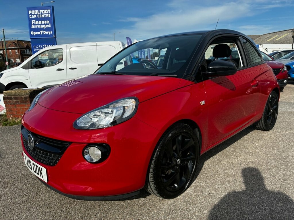 Vauxhall Adam 1.2L Energised YA19ODK Red #2