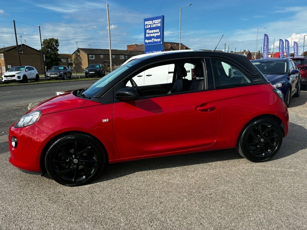 Vauxhall Adam 1.2L Energised YA19ODK Red #4