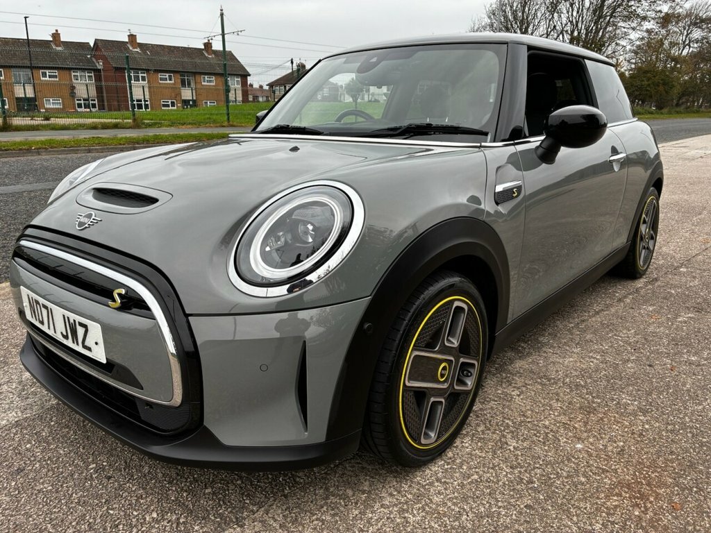 Mini Electric Hatchback Grey