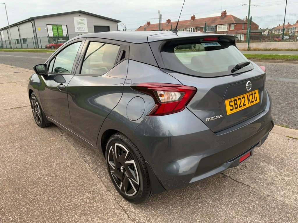 Nissan Micra 1L Acenta SB22KZG Grey #6