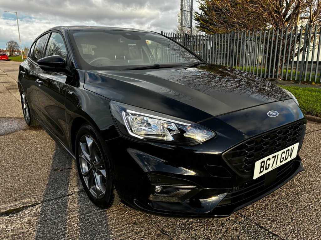 Ford Focus 1L St-line Edition BG71GDV Black #2