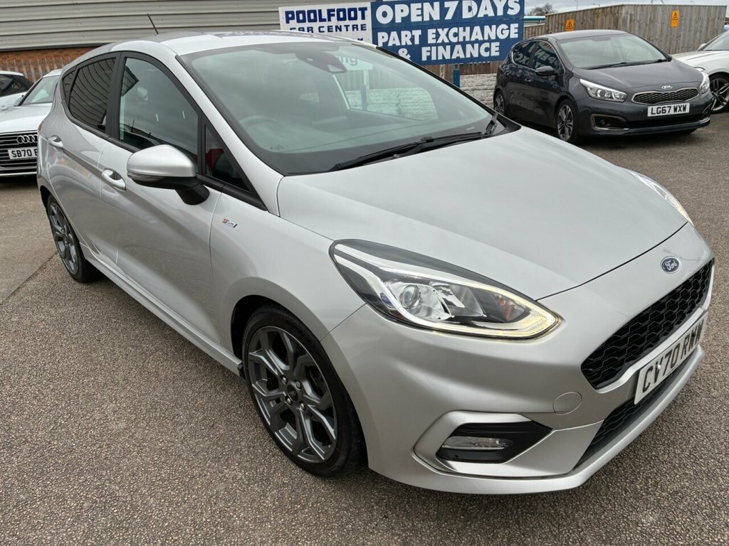 Ford Fiesta 1L St-line Edition CV70RWW Silver #2