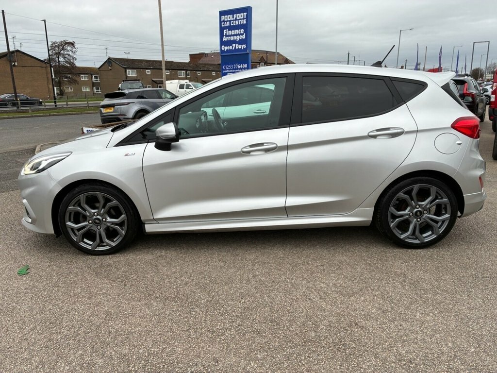 Ford Fiesta 1L St-line Edition CV70RWW Silver #3