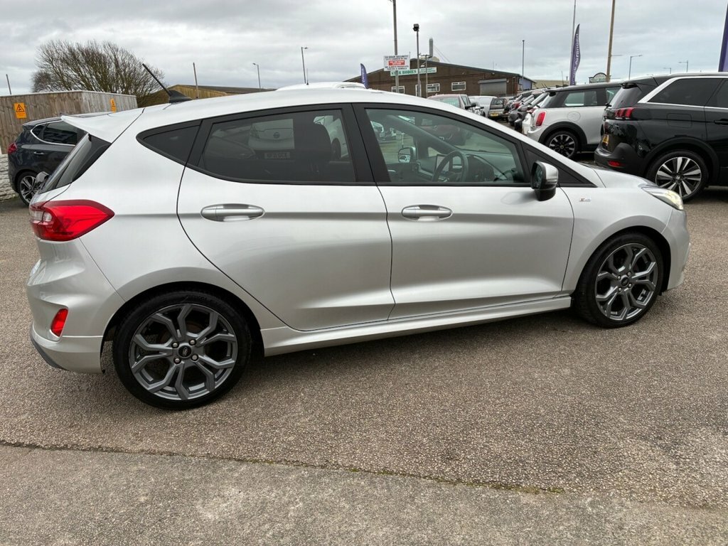 Ford Fiesta 1L St-line Edition CV70RWW Silver #4