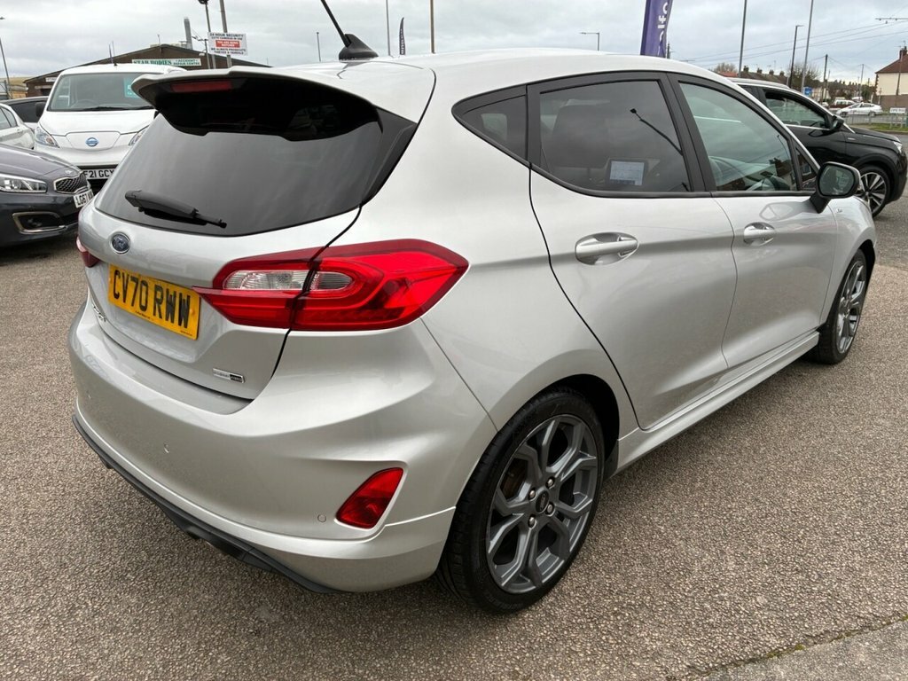 Ford Fiesta 1L St-line Edition CV70RWW Silver #5
