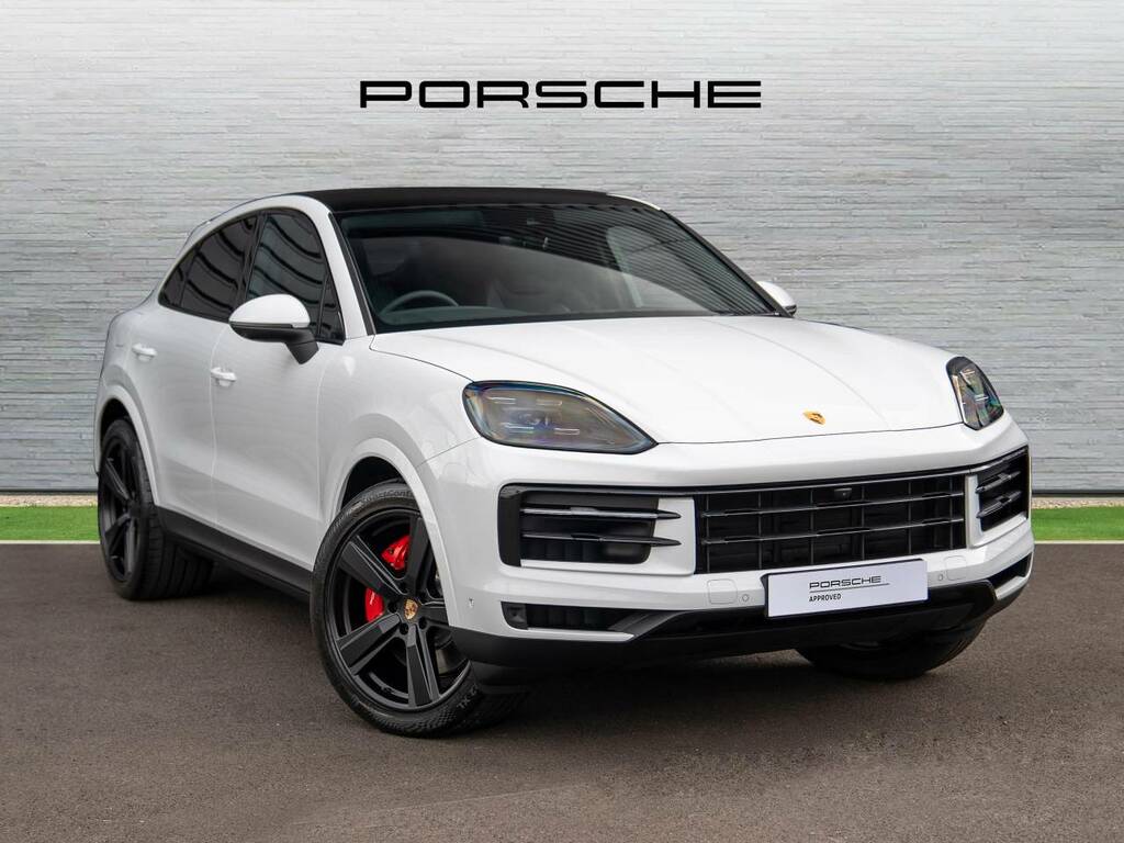 Porsche Cayenne S Coup233 White