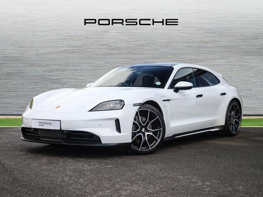 Porsche Taycan Sport Turismo  White #2