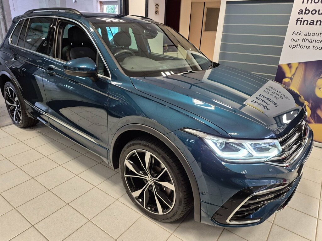 Volkswagen Tiguan 1.4 Tsi 13Kwh R-line Suv Plug-in Hybrid Blue