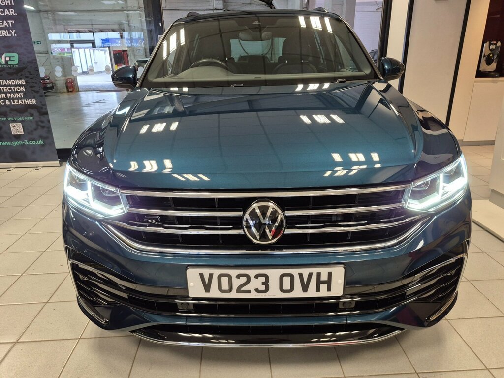 Volkswagen Tiguan 1.4 Tsi 13Kwh R-line Suv Plug-in Hybrid VO23OVH Blue #4