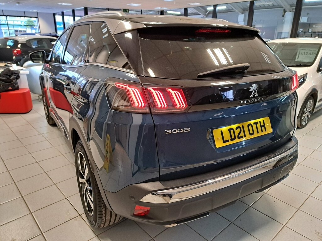 Peugeot 3008 1.2 Puretech Gt Suv Eat Euro 6 Ss 1 LD21OTH Blue #2