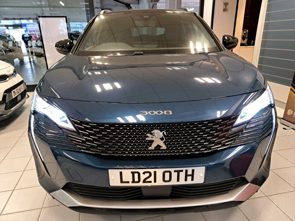 Peugeot 3008 1.2 Puretech Gt Suv Eat Euro 6 Ss 1 LD21OTH Blue #4