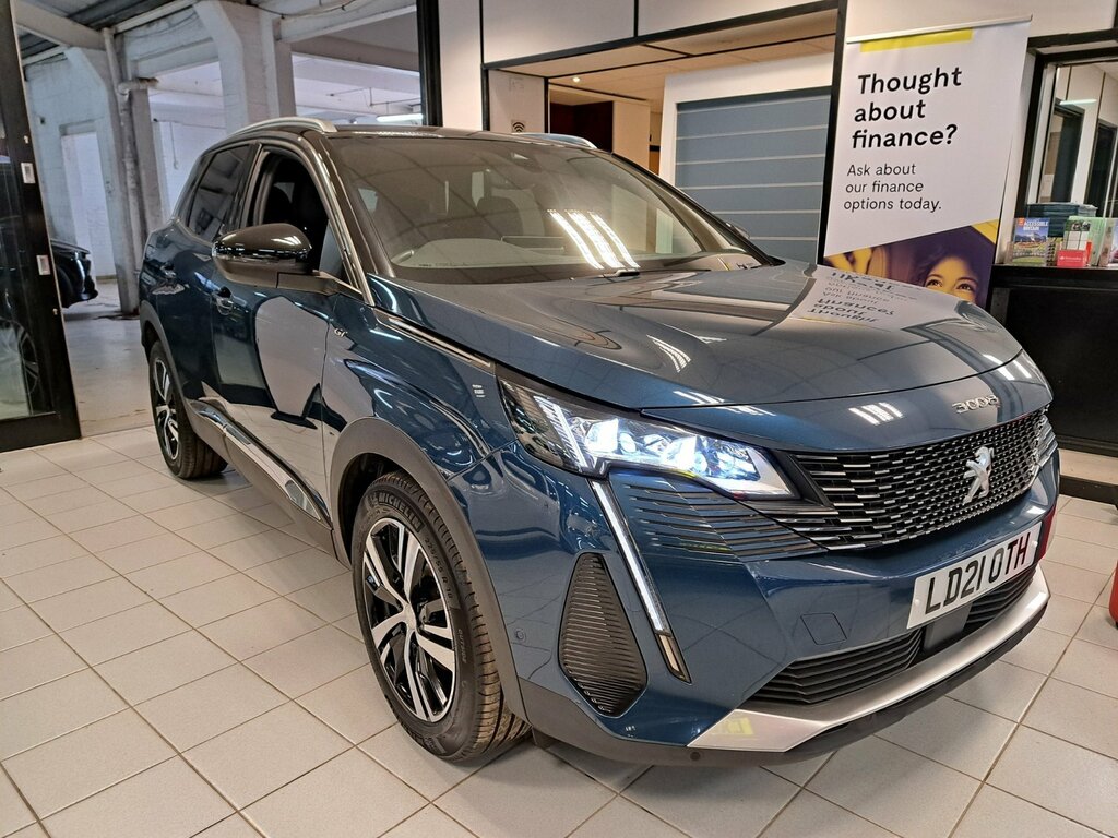 Peugeot 3008 1.2 Puretech Gt Suv Eat Euro 6 Ss 1 Blue