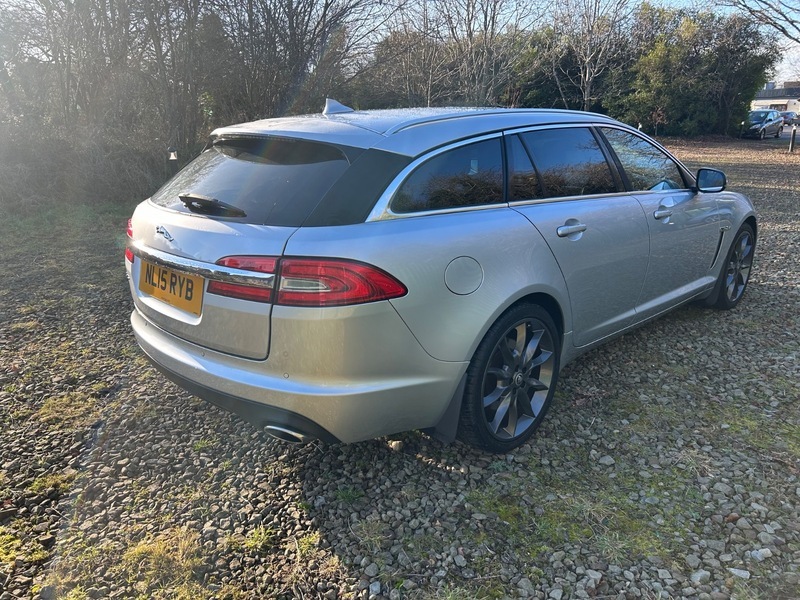 Jaguar XF D Luxury Sportbrake NL15RYB Silver #5