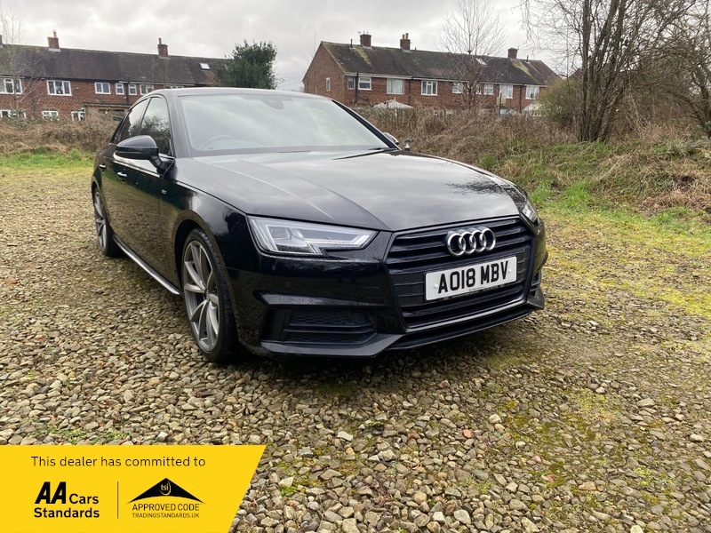 Audi A4 Tfsi S Line Black Black