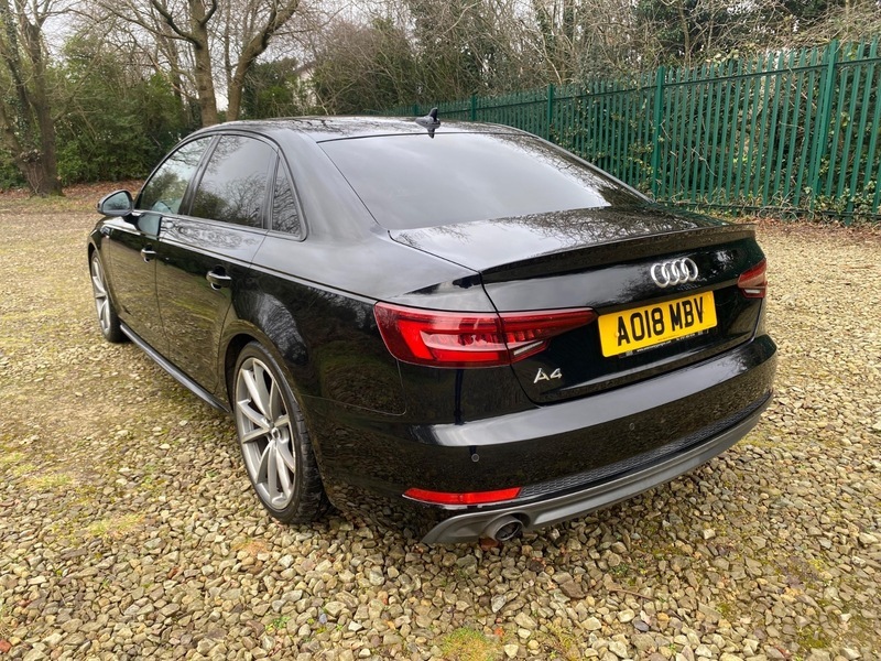 Audi A4 Tfsi S Line Black AO18MBV Black #2