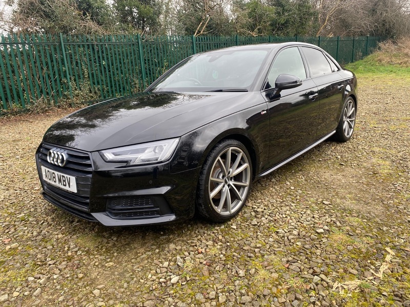 Audi A4 Tfsi S Line Black AO18MBV Black #4
