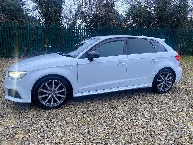 Audi A3 Tdi S Line Black MA67RZN White #6