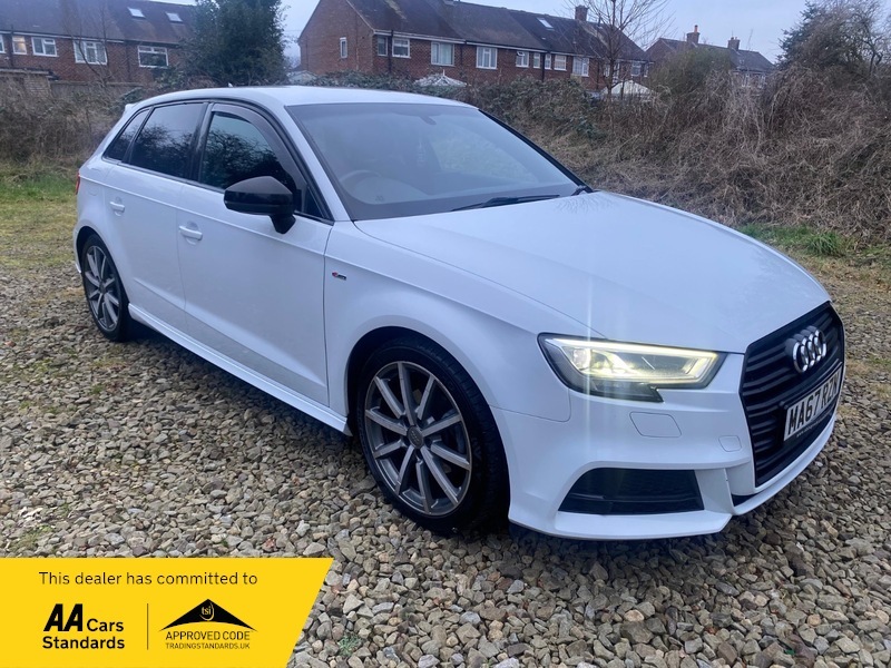 Audi A3 Tdi S Line Black White