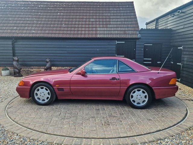 Mercedes-Benz SL Class 190 Bhp J111DYH Red #4