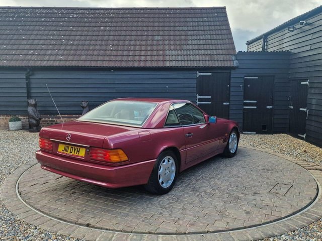 Mercedes-Benz SL Class 190 Bhp J111DYH Red #5