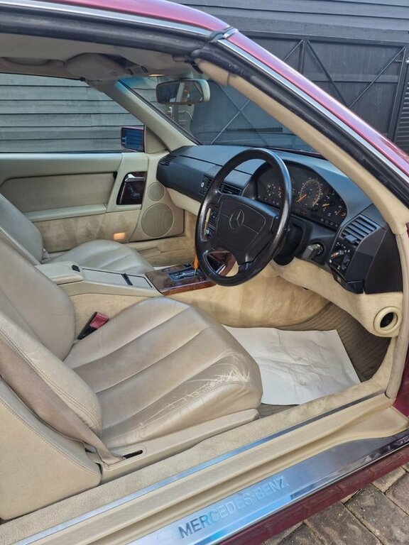 Mercedes-Benz SL Class 190 Bhp J111DYH Red #6