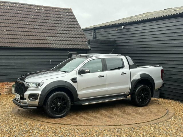 Ford Ranger Ecoblue Wildtrak Pickup Double HV22UFT Silver #5
