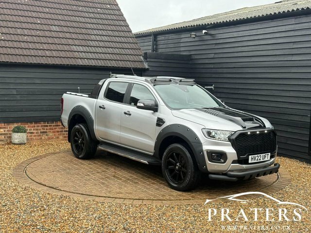 Ford Ranger Ecoblue Wildtrak Pickup Double Silver