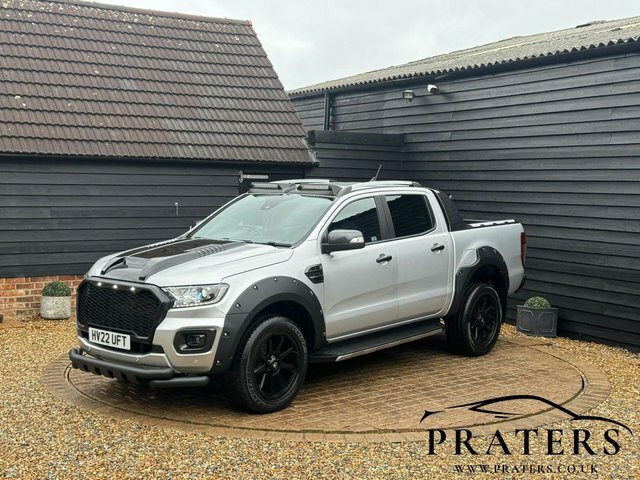 Ford Ranger Ecoblue Wildtrak Pickup Double HV22UFT Silver #2