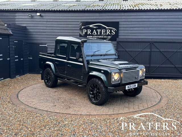 Land Rover Defender Tdci County Pickup Double Green