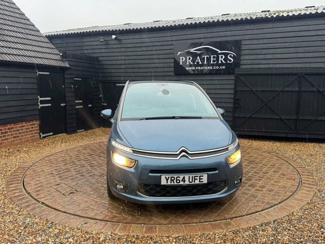 Citroen Grand C4 SpaceTourer E-hdi Airdream Exclusive Mpv YR64UFE Blue #4