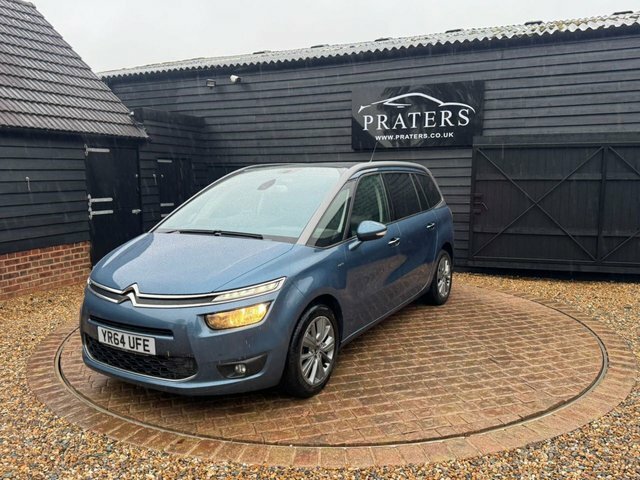 Citroen Grand C4 SpaceTourer E-hdi Airdream Exclusive Mpv YR64UFE Blue #2