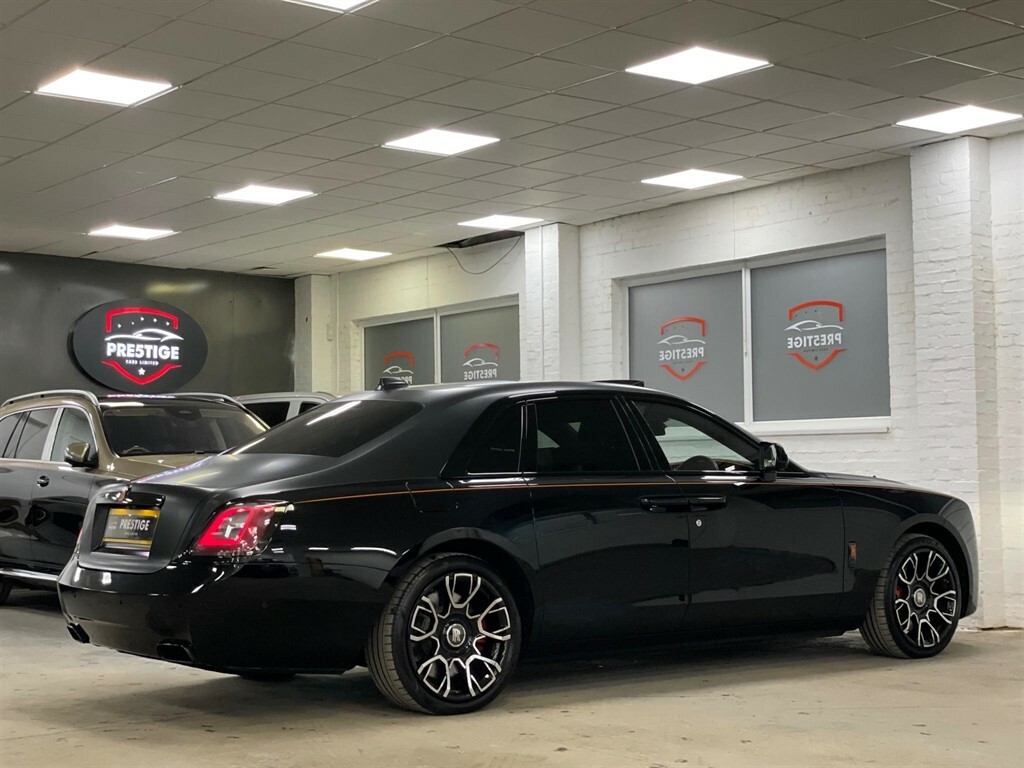 Rolls-Royce Ghost Ghost V12 Black Badge 4X4 Black #3