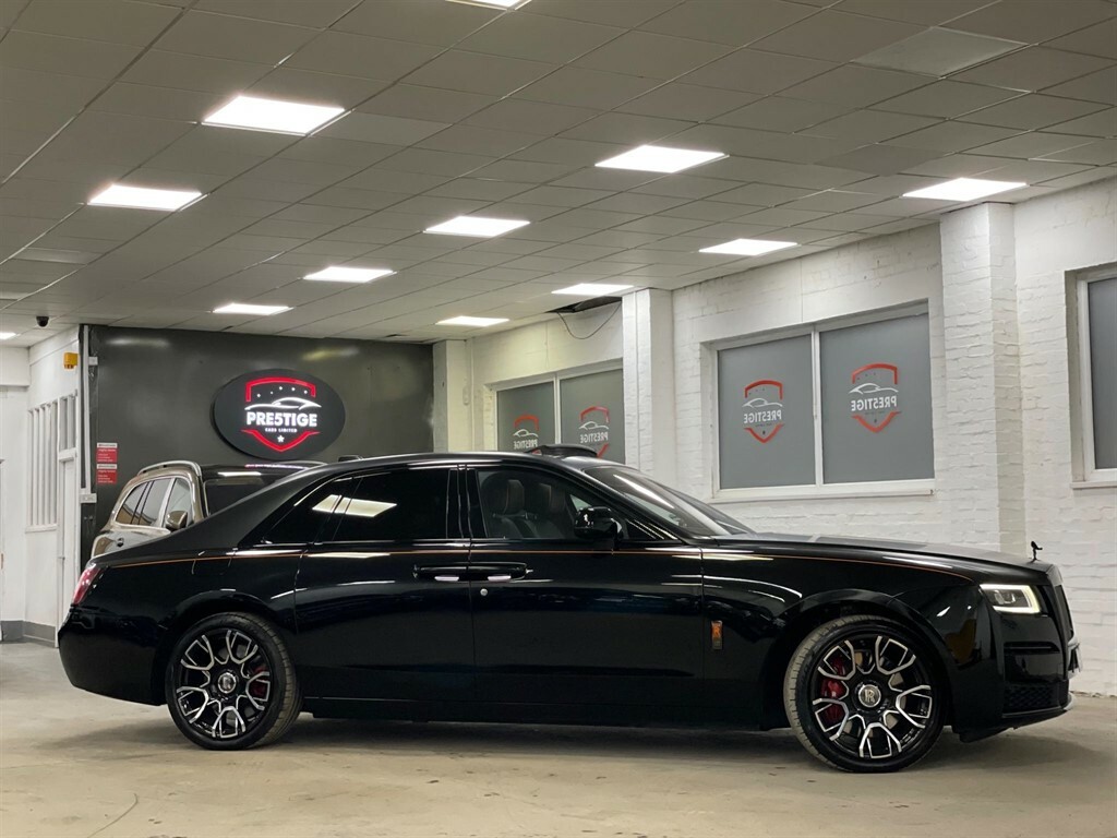 Rolls-Royce Ghost Ghost V12 Black Badge 4X4 Black #6