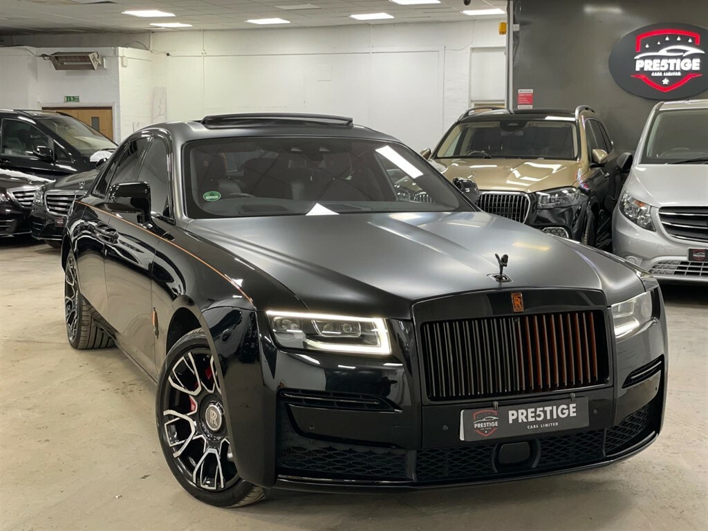 Rolls-Royce Ghost Ghost V12 Black Badge 4X4 Black #5