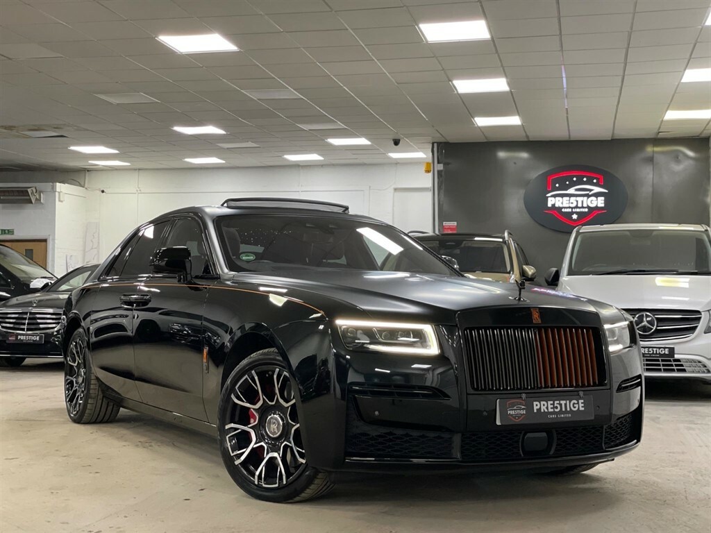 Rolls-Royce Ghost Ghost V12 Black Badge 4X4 Black #4