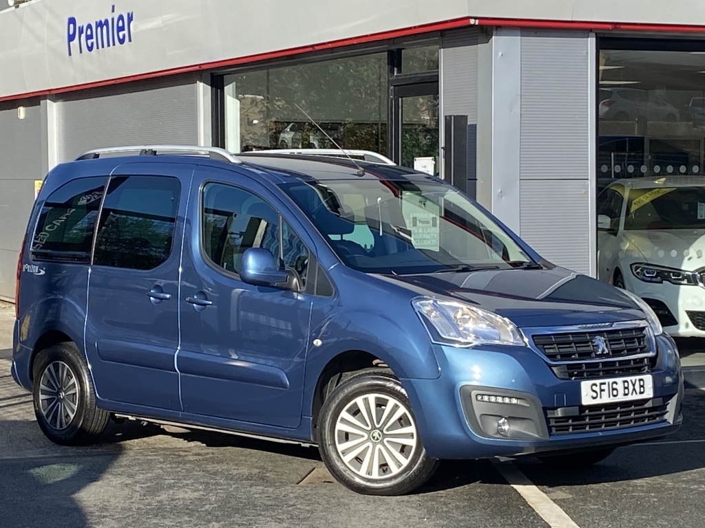 Peugeot Partner Tepee 1.6 Bluehdi Active Mpv Blue #2