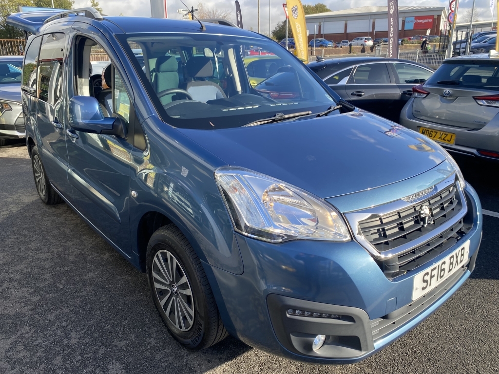 Peugeot Partner Tepee 1.6 Bluehdi Active Mpv Blue #3