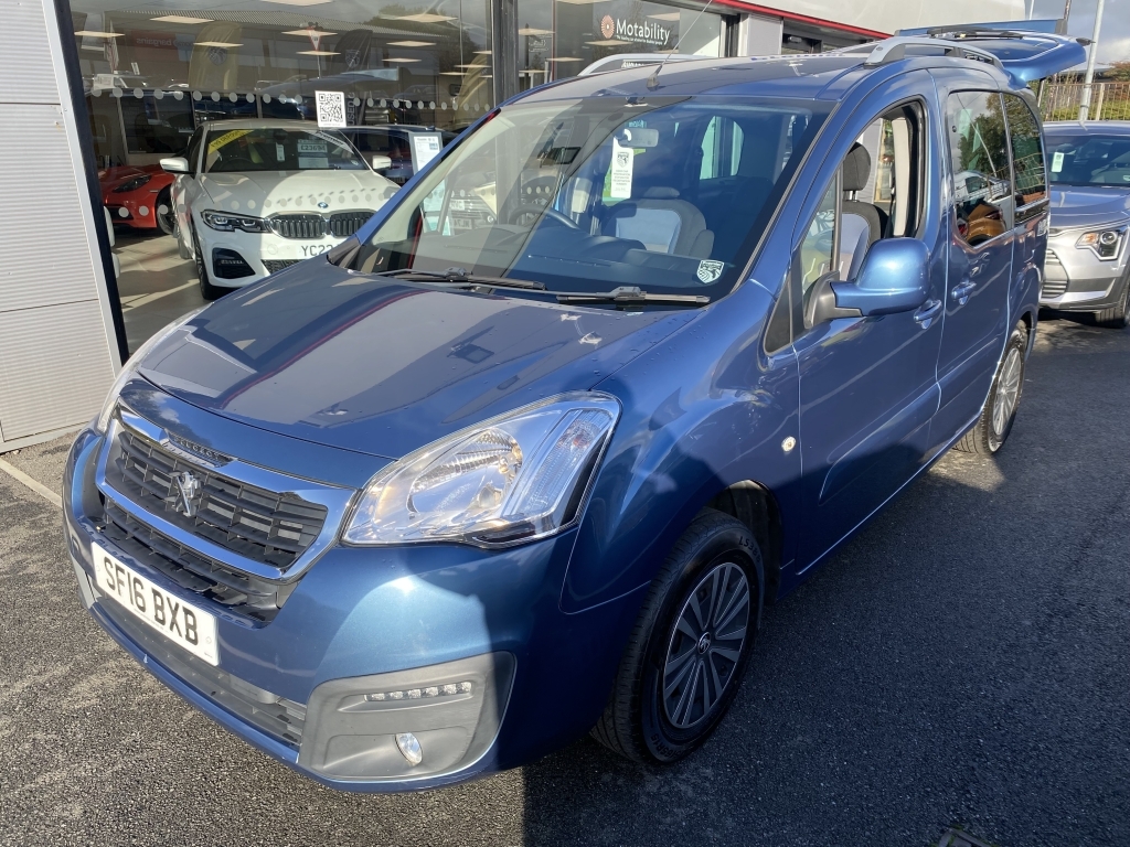Peugeot Partner Tepee 1.6 Bluehdi Active Mpv Blue #6