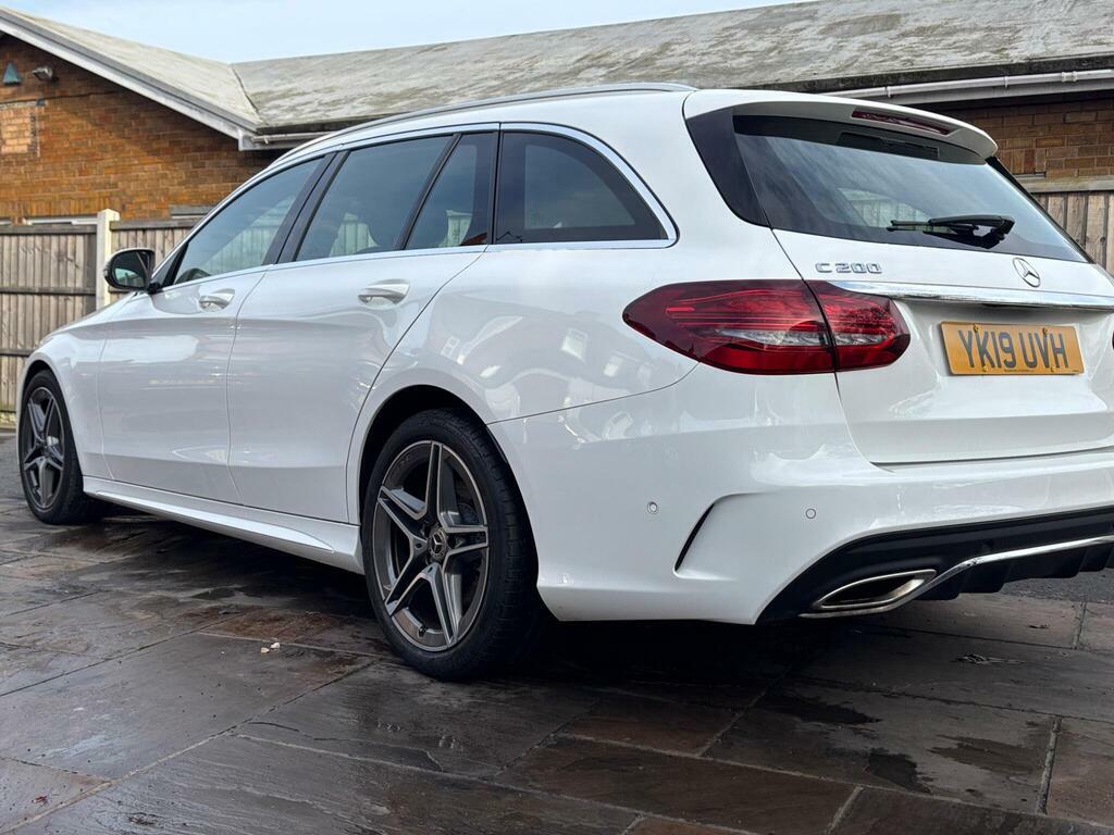 Mercedes-Benz C Class 1.5 C200 Mhev Eq Boost Amg Line Premium G-tronic White #5
