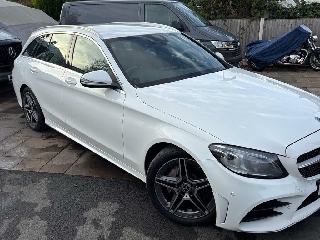 Mercedes-Benz C Class 1.5 C200 Mhev Eq Boost Amg Line Premium G-tronic White #6