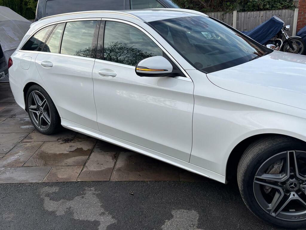 Mercedes-Benz C Class 1.5 C200 Mhev Eq Boost Amg Line Premium G-tronic White #2