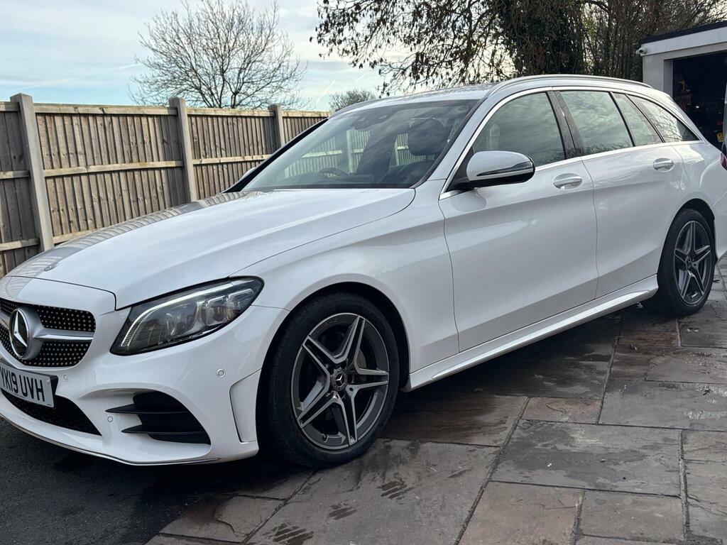 Mercedes-Benz C Class 1.5 C200 Mhev Eq Boost Amg Line Premium G-tronic White #4