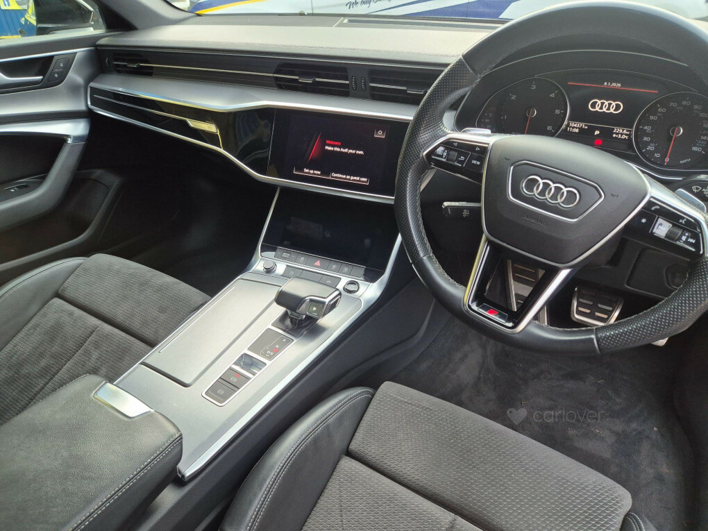 Audi A6 Saloon 2.0 Tdi 40 S Line Saloon S Tronic Euro KK21FGN Black #6