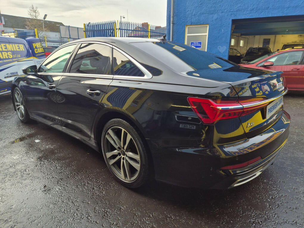 Audi A6 Saloon 2.0 Tdi 40 S Line Saloon S Tronic Euro KK21FGN Black #3