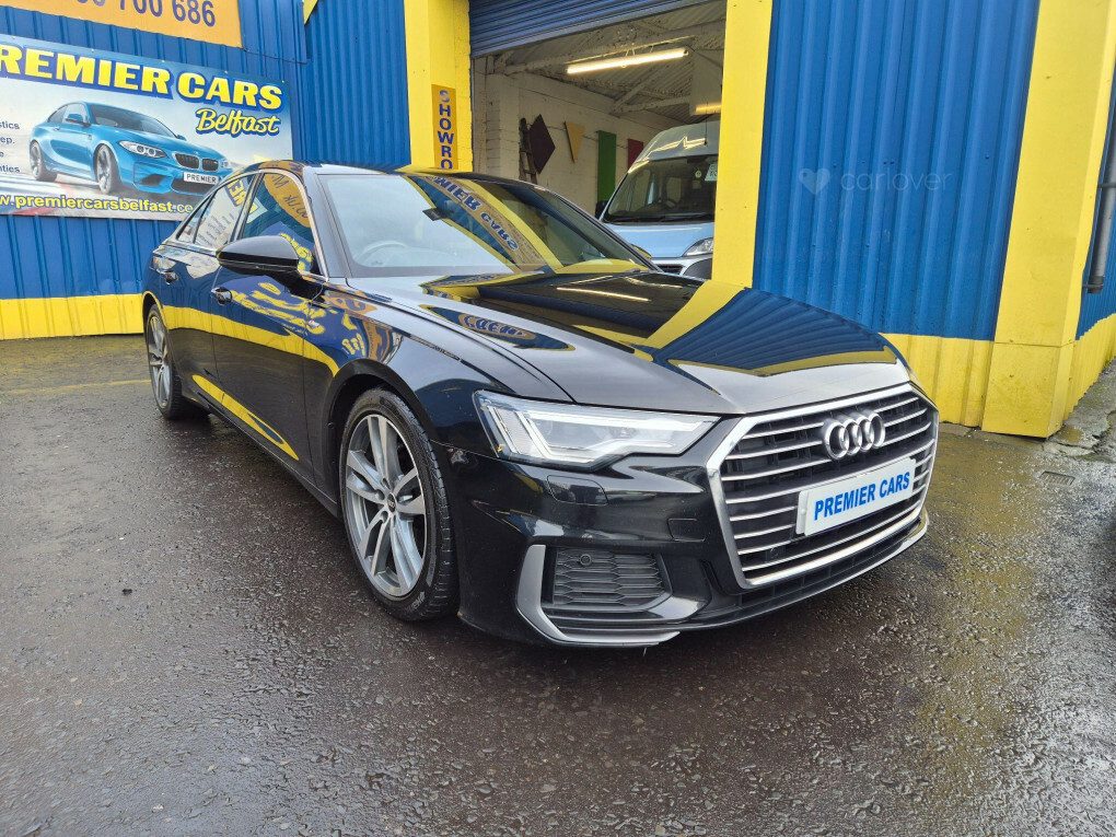 Audi A6 Saloon 2.0 Tdi 40 S Line Saloon S Tronic Euro KK21FGN Black #5